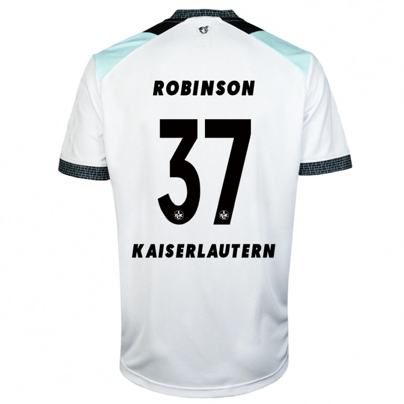 Danxen Herren Leon Robinson #37 Weiß Schwarz Auswärtstrikot Trikot 2025/26 T-Shirt Schweiz