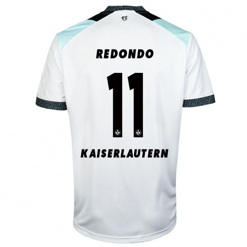 Danxen Herren Kenny-Prince Redondo #11 Weiß Schwarz Auswärtstrikot Trikot 2025/26 T-Shirt Schweiz