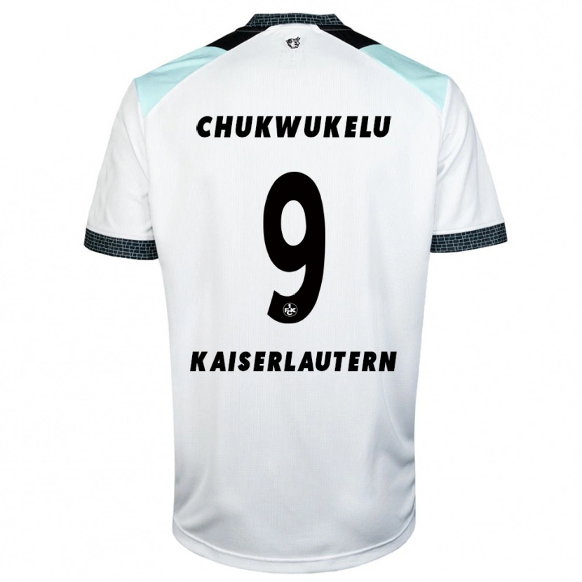 Danxen Herren Chinedu Chukwukelu #9 Weiß Schwarz Auswärtstrikot Trikot 2025/26 T-Shirt Schweiz