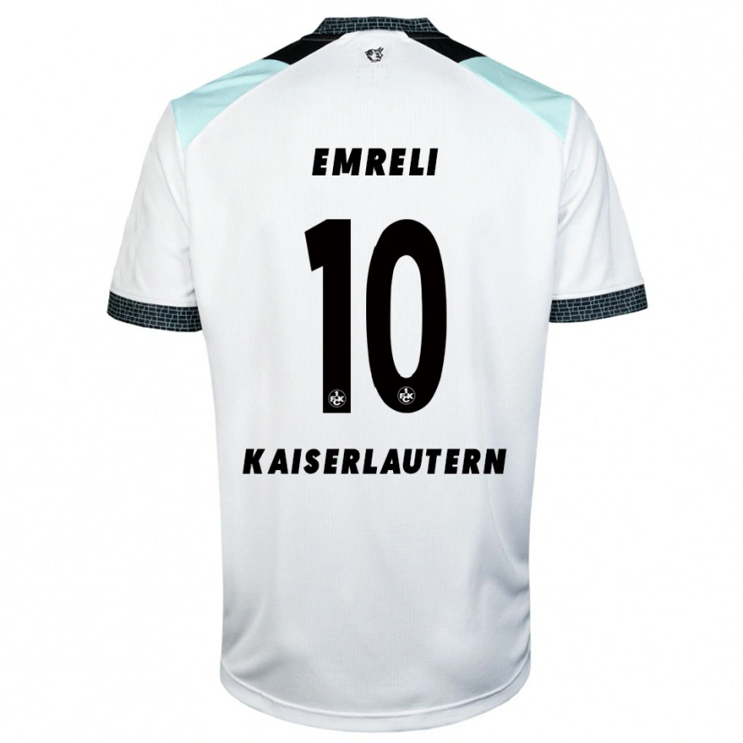 Danxen Herren Mahir Emreli #10 Weiß Schwarz Auswärtstrikot Trikot 2025/26 T-Shirt Schweiz