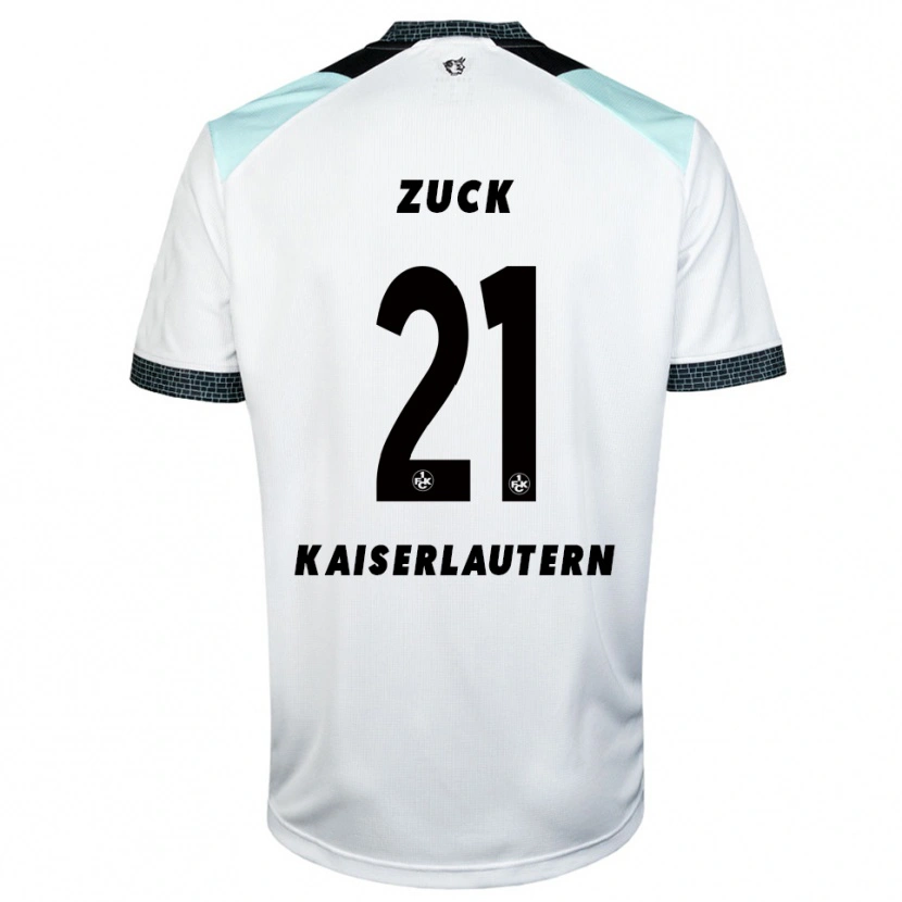 Danxen Herren Hendrick Zuck #21 Weiß Schwarz Auswärtstrikot Trikot 2025/26 T-Shirt Schweiz