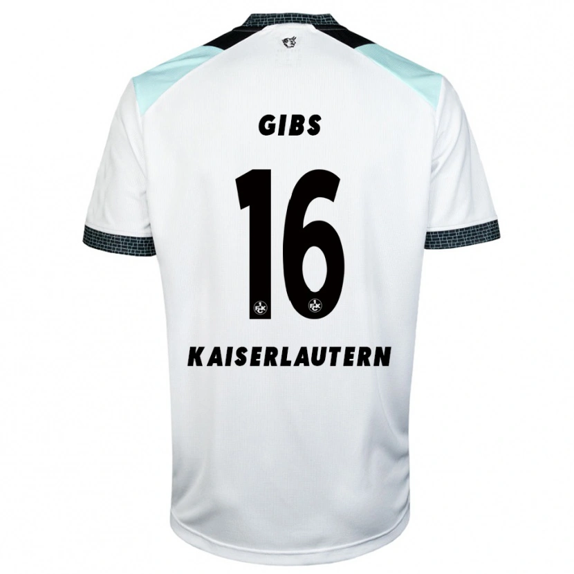 Danxen Herren Owen Gibs #16 Weiß Schwarz Auswärtstrikot Trikot 2025/26 T-Shirt Schweiz