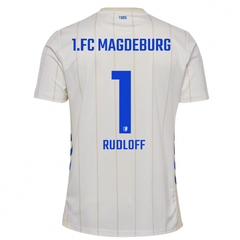 Danxen Herren Florentine Rudloff #1 Weiß Blau Auswärtstrikot Trikot 2025/26 T-Shirt Schweiz