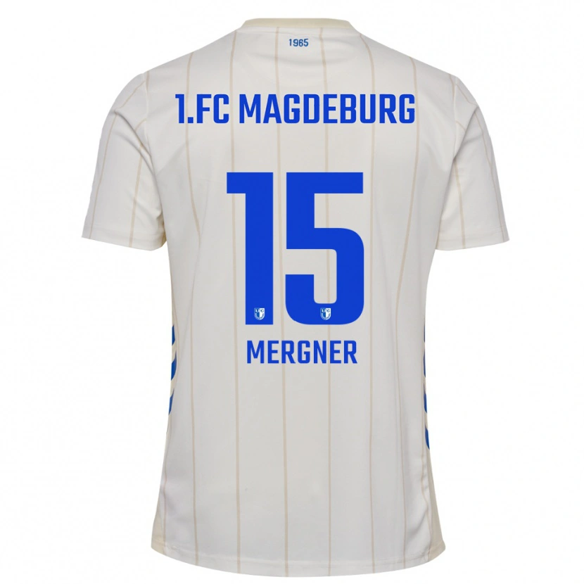 Danxen Herren Leon Mergner #15 Weiß Blau Auswärtstrikot Trikot 2025/26 T-Shirt Schweiz