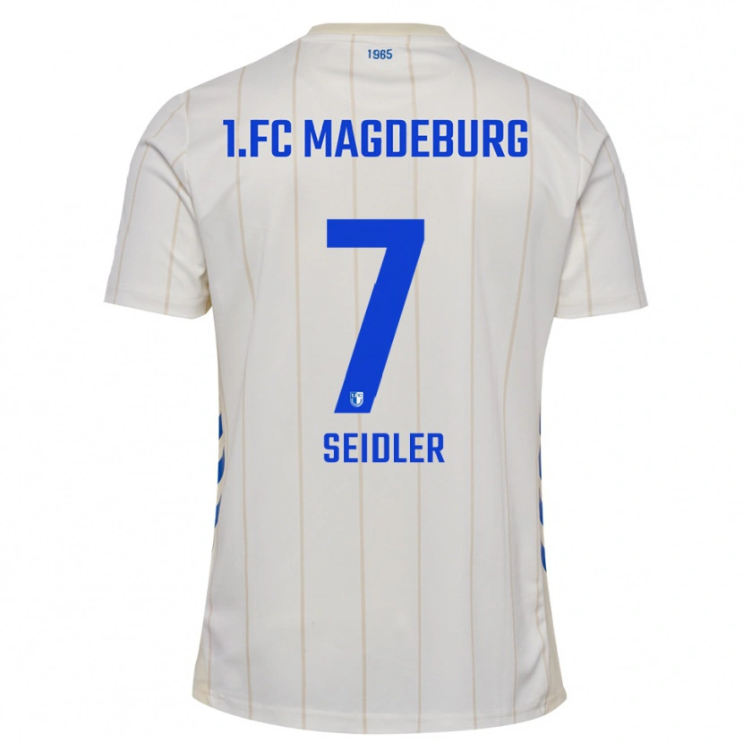 Danxen Herren Wiebke Seidler #7 Weiß Blau Auswärtstrikot Trikot 2025/26 T-Shirt Schweiz