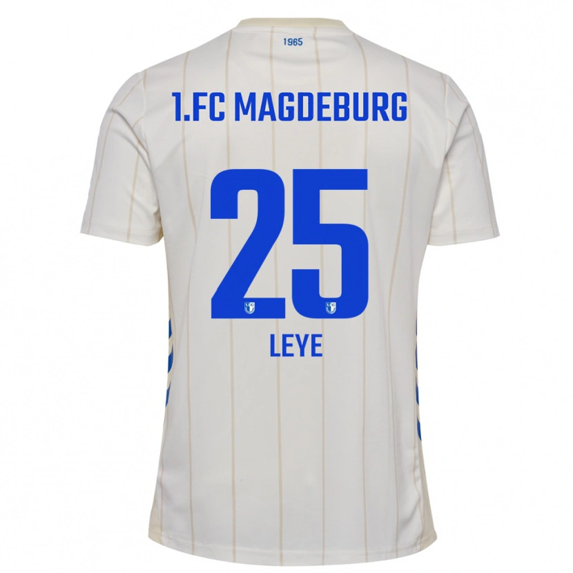 Danxen Herren Titus Leye #25 Weiß Blau Auswärtstrikot Trikot 2025/26 T-Shirt Schweiz
