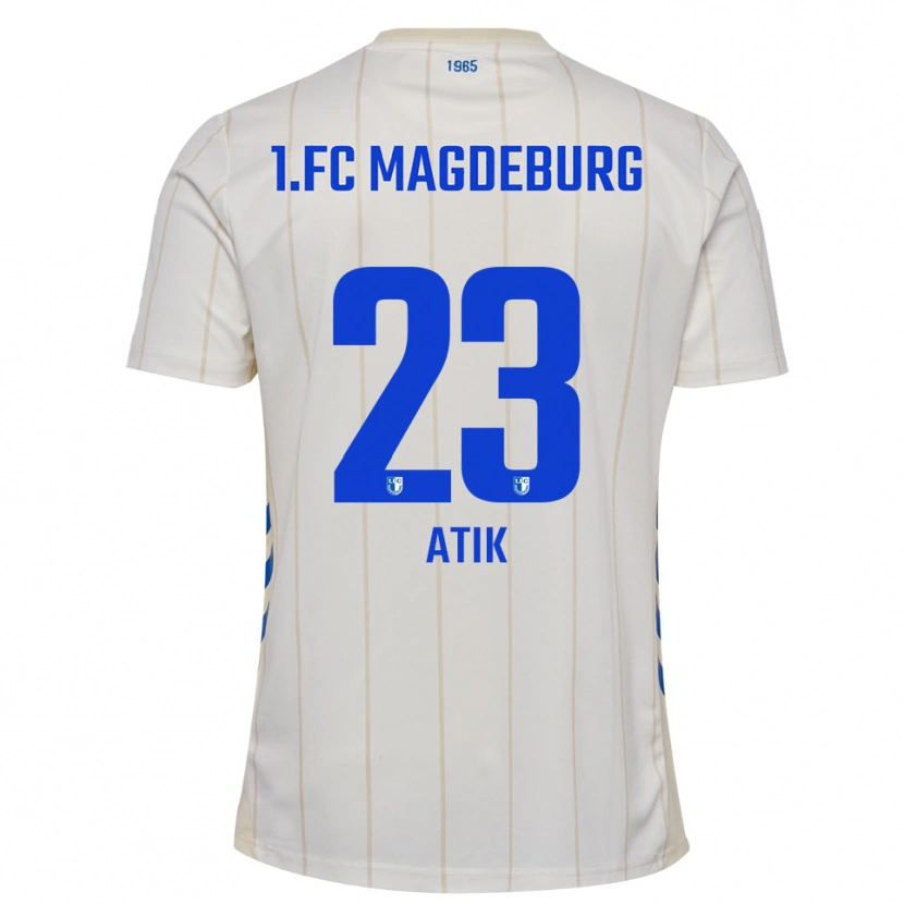 Danxen Herren Baris Atik #23 Weiß Blau Auswärtstrikot Trikot 2025/26 T-Shirt Schweiz