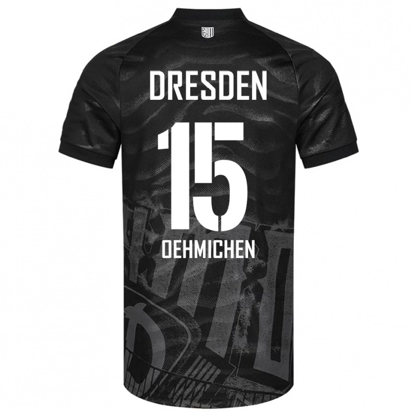 Danxen Herren Julius Oehmichen #15 Schwarz Grau Auswärtstrikot Trikot 2025/26 T-Shirt Schweiz