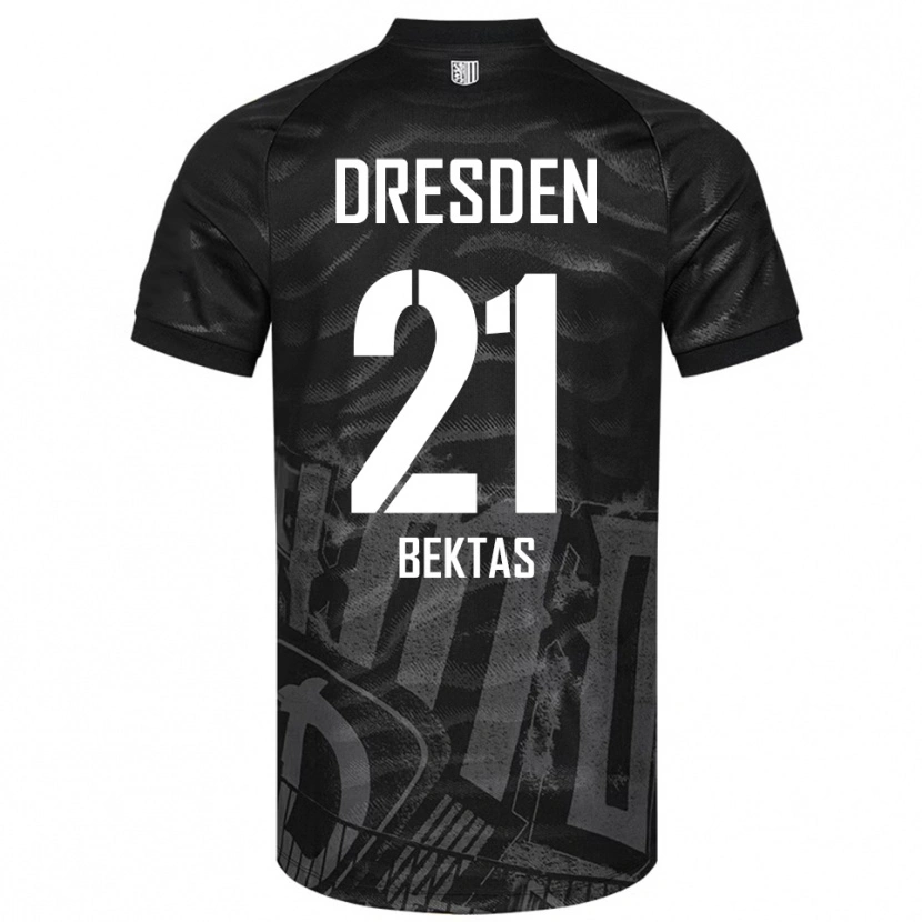 Danxen Herren Tünay Bektas #21 Schwarz Grau Auswärtstrikot Trikot 2025/26 T-Shirt Schweiz