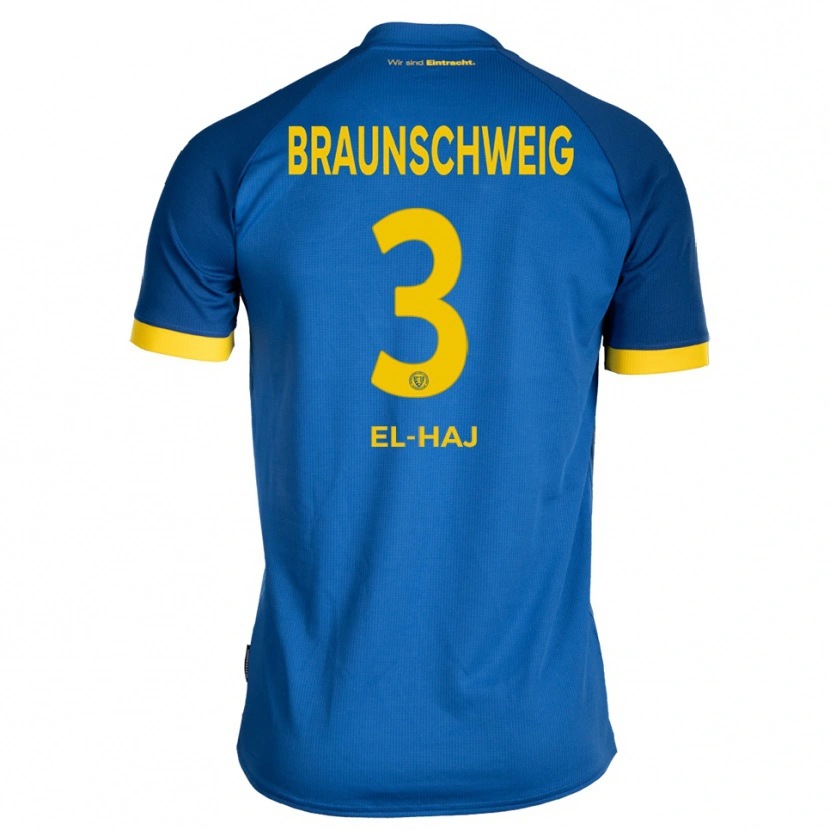 Danxen Herren Basim El-Haj #3 Königsblau Gelb Auswärtstrikot Trikot 2025/26 T-Shirt Schweiz