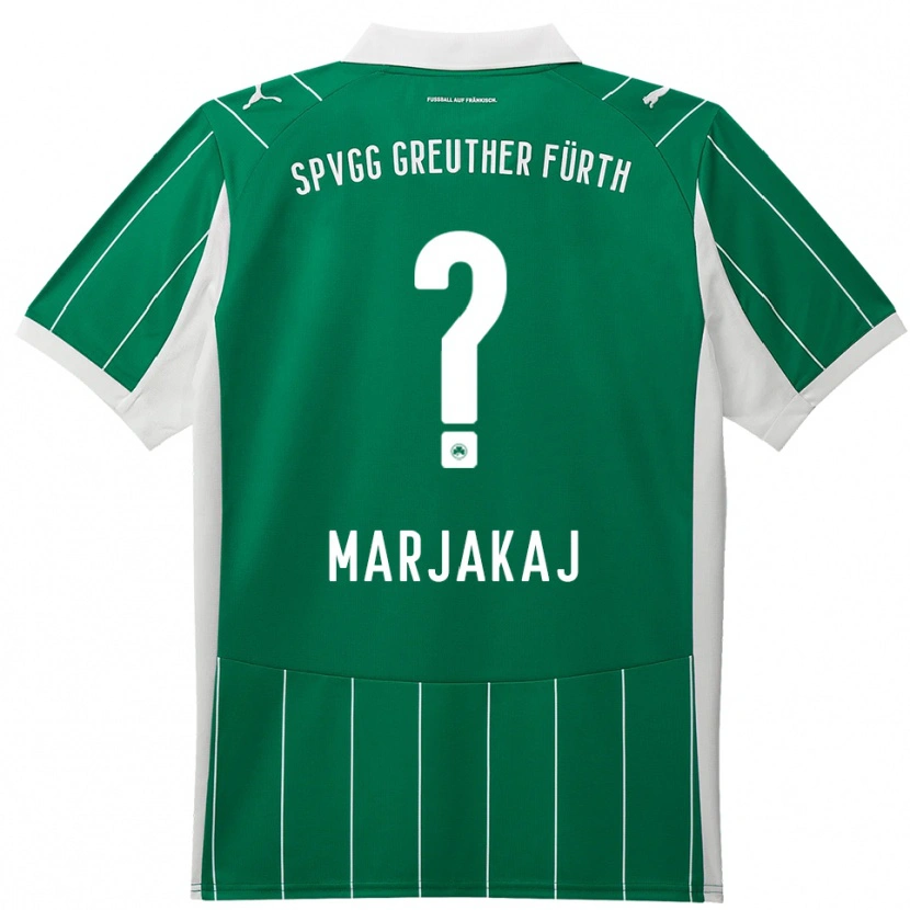 Danxen Herren Sabina Marjakaj #0 Grün Weiß Auswärtstrikot Trikot 2025/26 T-Shirt Schweiz