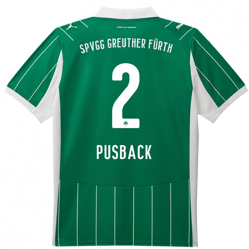 Danxen Herren Tim Pusback #2 Grün Weiß Auswärtstrikot Trikot 2025/26 T-Shirt Schweiz
