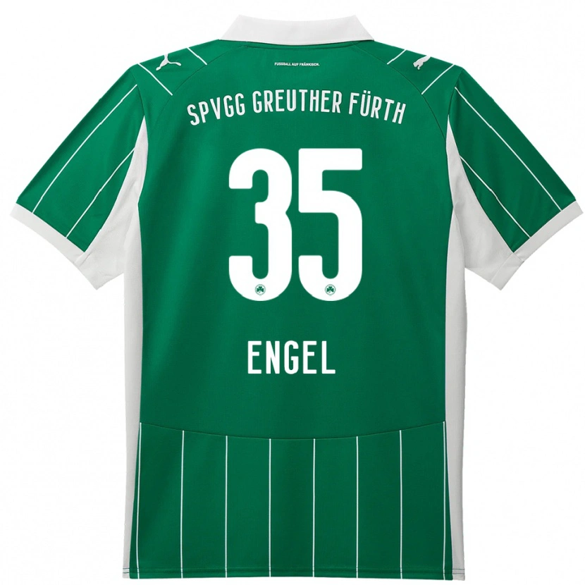 Danxen Herren Jakob Engel #35 Grün Weiß Auswärtstrikot Trikot 2025/26 T-Shirt Schweiz