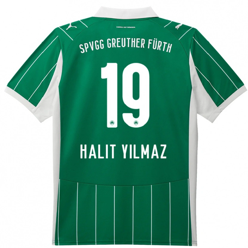 Danxen Herren Halit Yılmaz #19 Grün Weiß Auswärtstrikot Trikot 2025/26 T-Shirt Schweiz