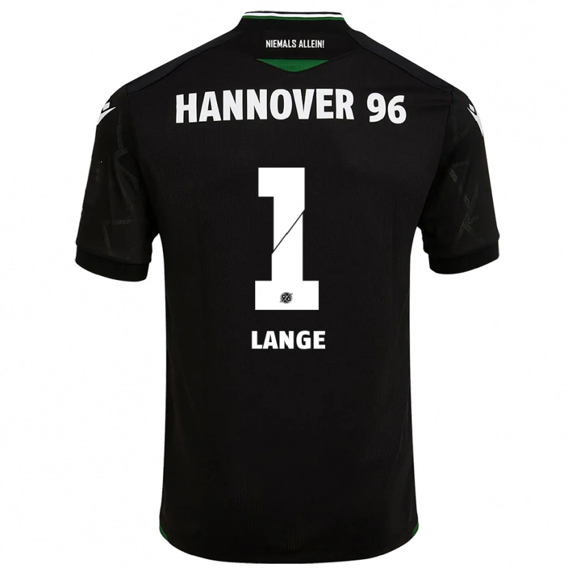 Danxen Herren Tom Lange #1 Schwarz Grün Auswärtstrikot Trikot 2025/26 T-Shirt Schweiz