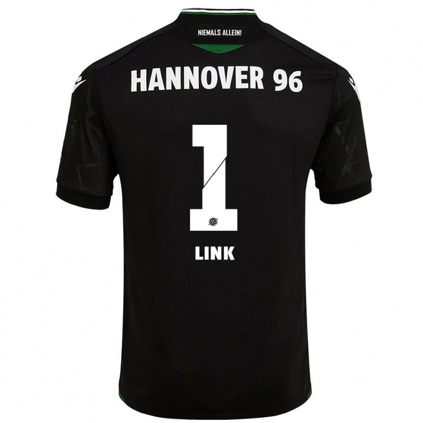 Danxen Herren Jannis Link #1 Schwarz Grün Auswärtstrikot Trikot 2025/26 T-Shirt Schweiz