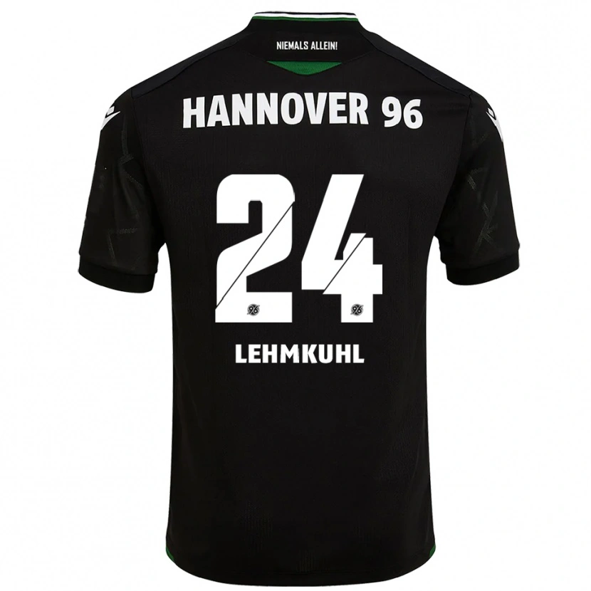 Danxen Herren Camillo Lehmkuhl #24 Schwarz Grün Auswärtstrikot Trikot 2025/26 T-Shirt Schweiz