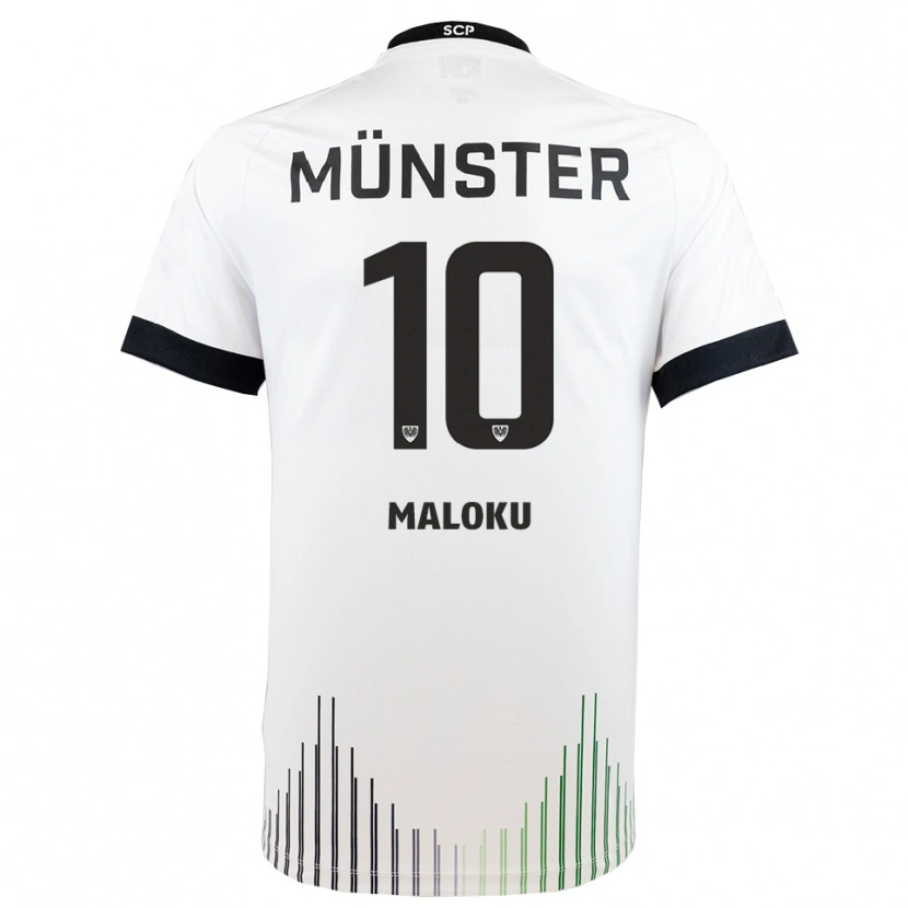 Danxen Herren Amar Maloku #10 Weiß Schwarz Auswärtstrikot Trikot 2025/26 T-Shirt Schweiz