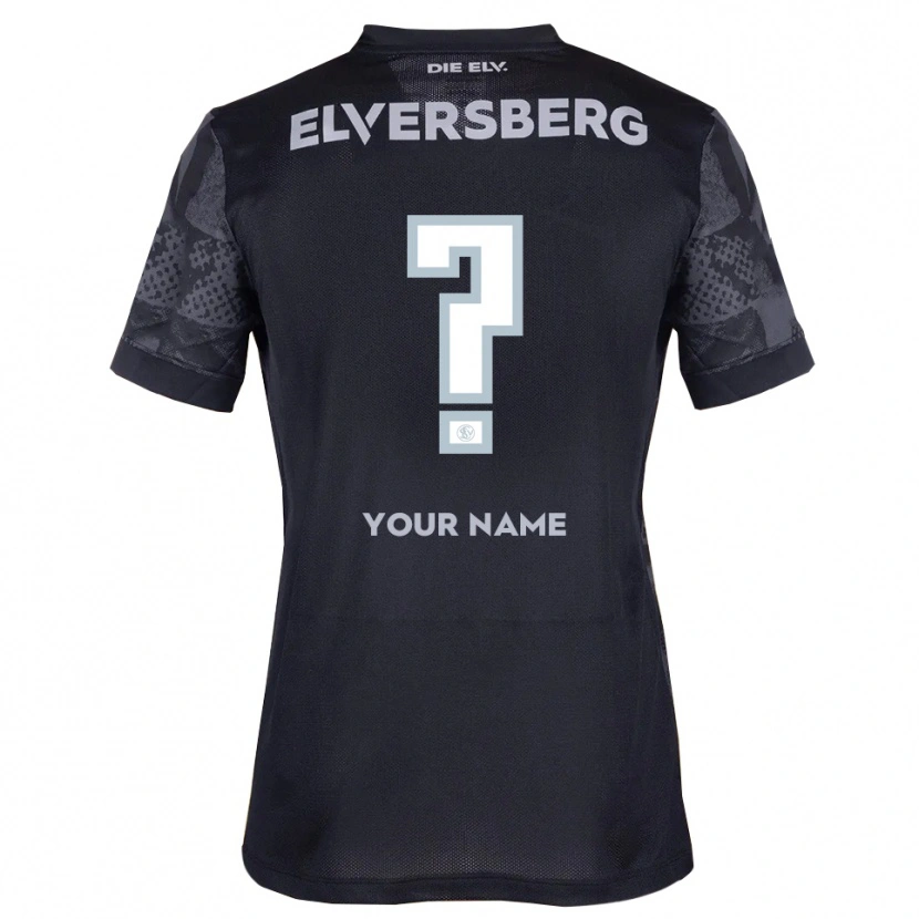 Danxen Herren Ihren Namen #0 Schwarz Grau Auswärtstrikot Trikot 2025/26 T-Shirt Schweiz