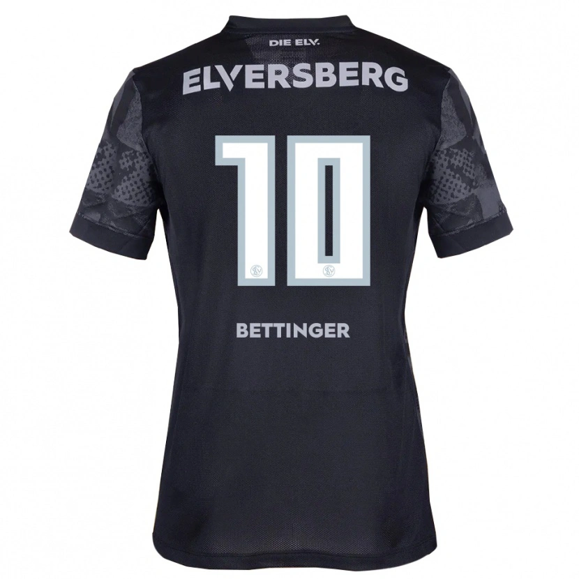 Danxen Herren Pierre Bettinger #10 Schwarz Grau Auswärtstrikot Trikot 2025/26 T-Shirt Schweiz