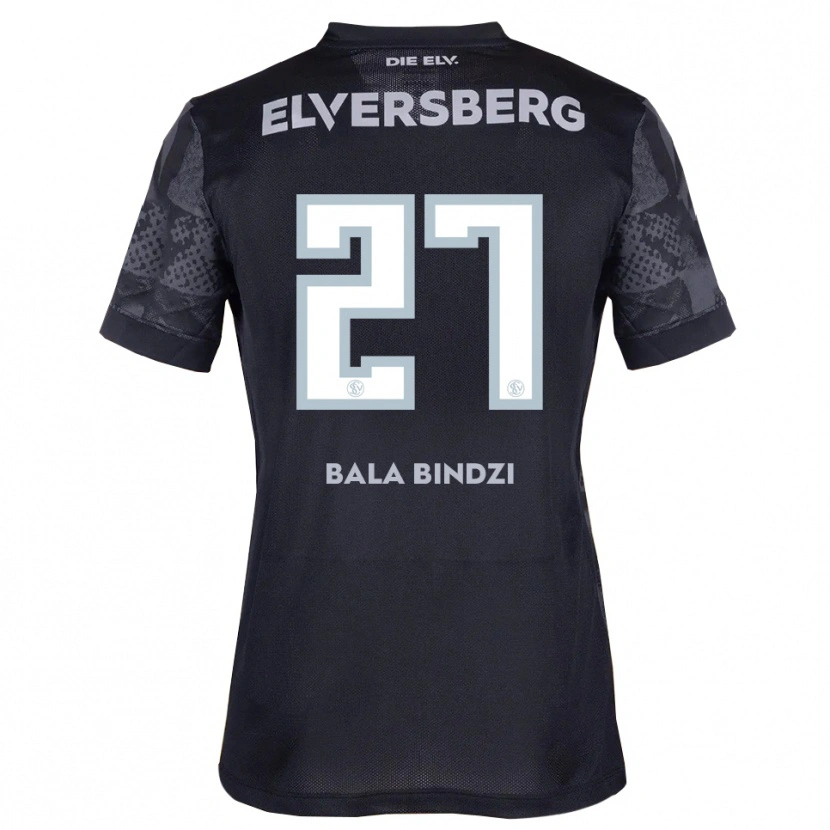 Danxen Herren Corneille Bala Bindzi #27 Schwarz Grau Auswärtstrikot Trikot 2025/26 T-Shirt Schweiz