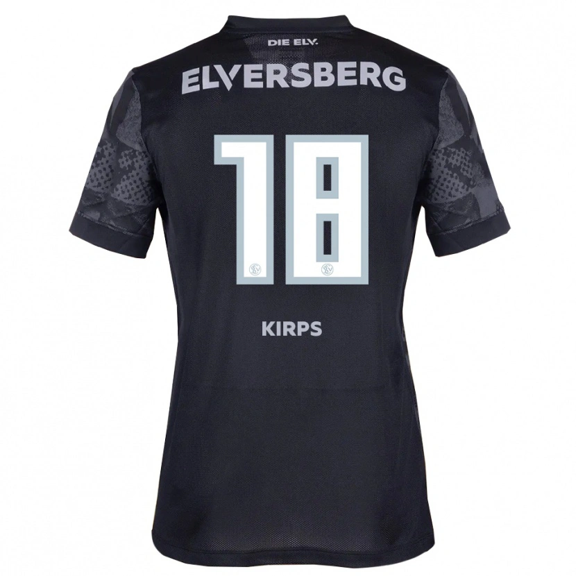 Danxen Herren Rachel Kirps #18 Schwarz Grau Auswärtstrikot Trikot 2025/26 T-Shirt Schweiz