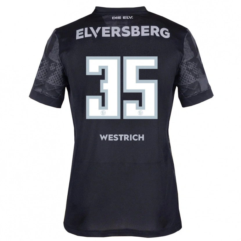 Danxen Herren Louis Westrich #35 Schwarz Grau Auswärtstrikot Trikot 2025/26 T-Shirt Schweiz