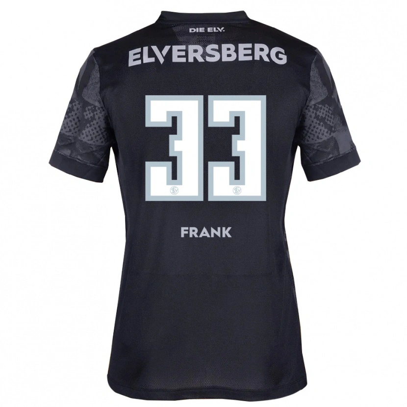 Danxen Herren Ronja Frank #33 Schwarz Grau Auswärtstrikot Trikot 2025/26 T-Shirt Schweiz
