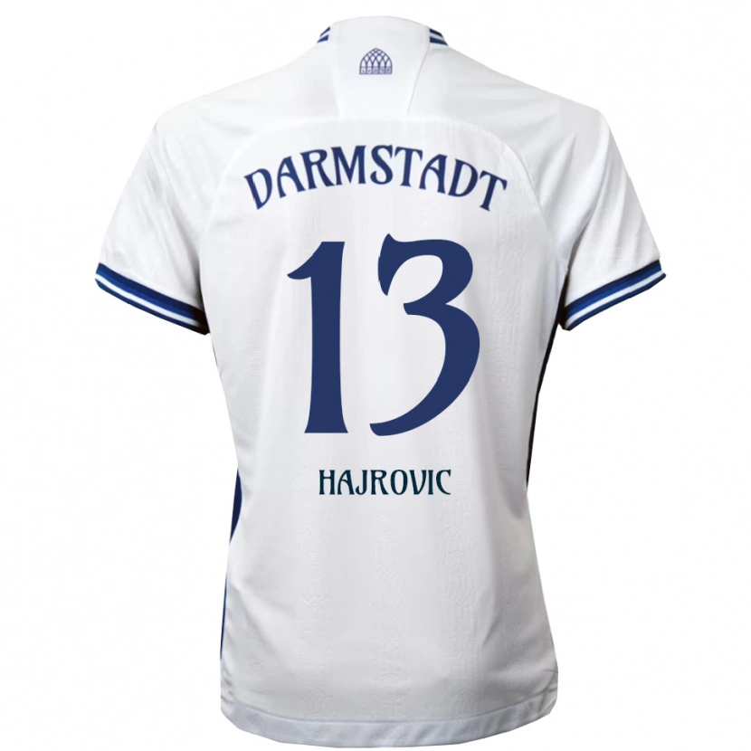 Danxen Herren Vahid Hajrovic #13 Weiß Blau Auswärtstrikot Trikot 2025/26 T-Shirt Schweiz