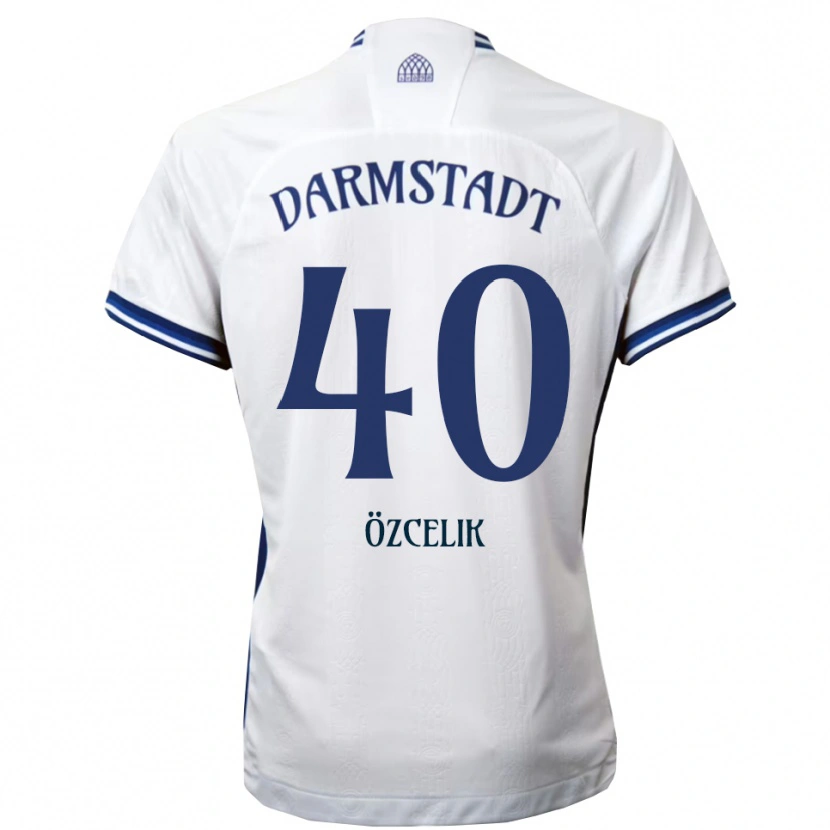 Danxen Herren Mehmet Özçelik #40 Weiß Blau Auswärtstrikot Trikot 2025/26 T-Shirt Schweiz
