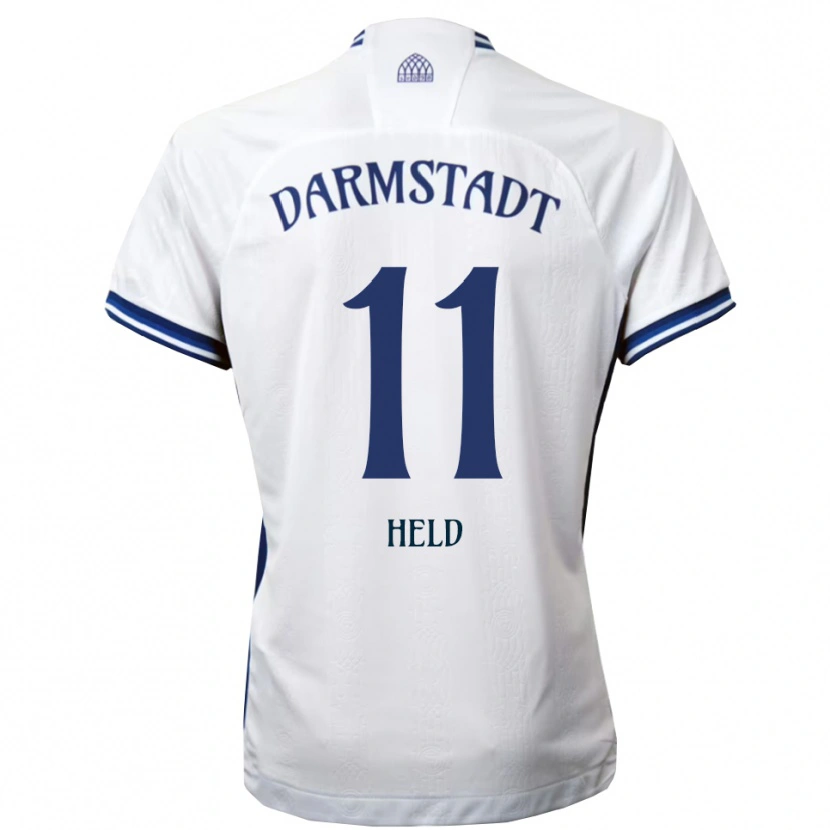 Danxen Herren Henry Held #11 Weiß Blau Auswärtstrikot Trikot 2025/26 T-Shirt Schweiz