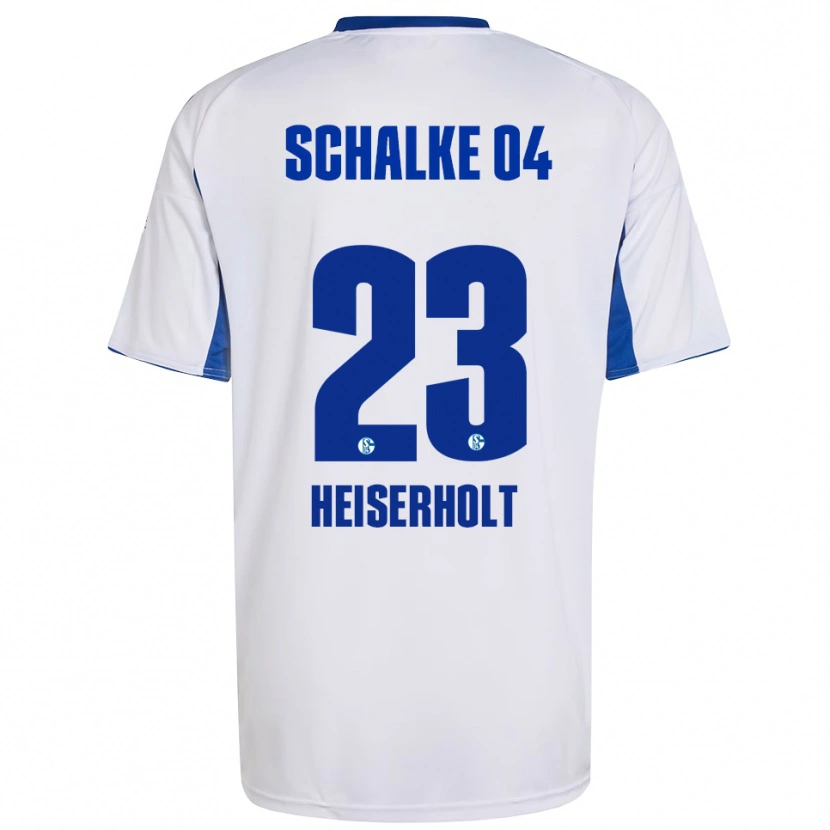 Danxen Herren Finn Heiserholt #23 Weiß Blau Auswärtstrikot Trikot 2025/26 T-Shirt Schweiz