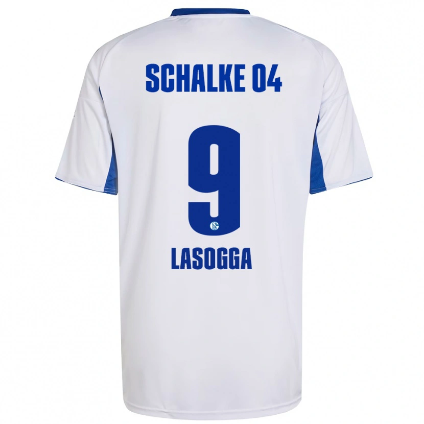 Danxen Herren Pierre-Michel Lasogga #9 Weiß Blau Auswärtstrikot Trikot 2025/26 T-Shirt Schweiz