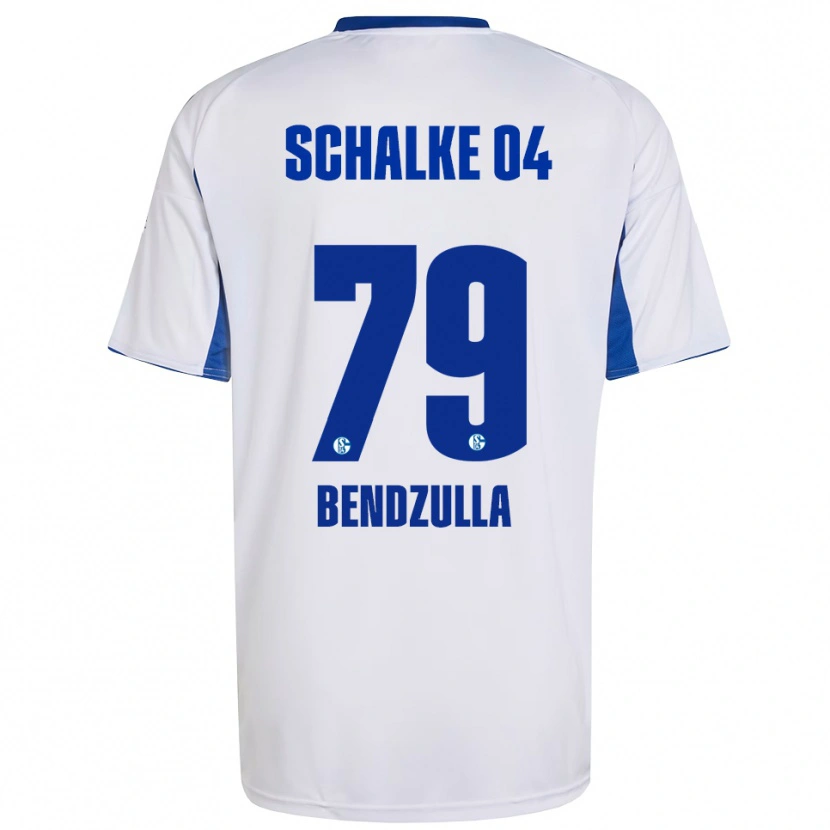 Danxen Herren Leonie Bendzulla #79 Weiß Blau Auswärtstrikot Trikot 2025/26 T-Shirt Schweiz