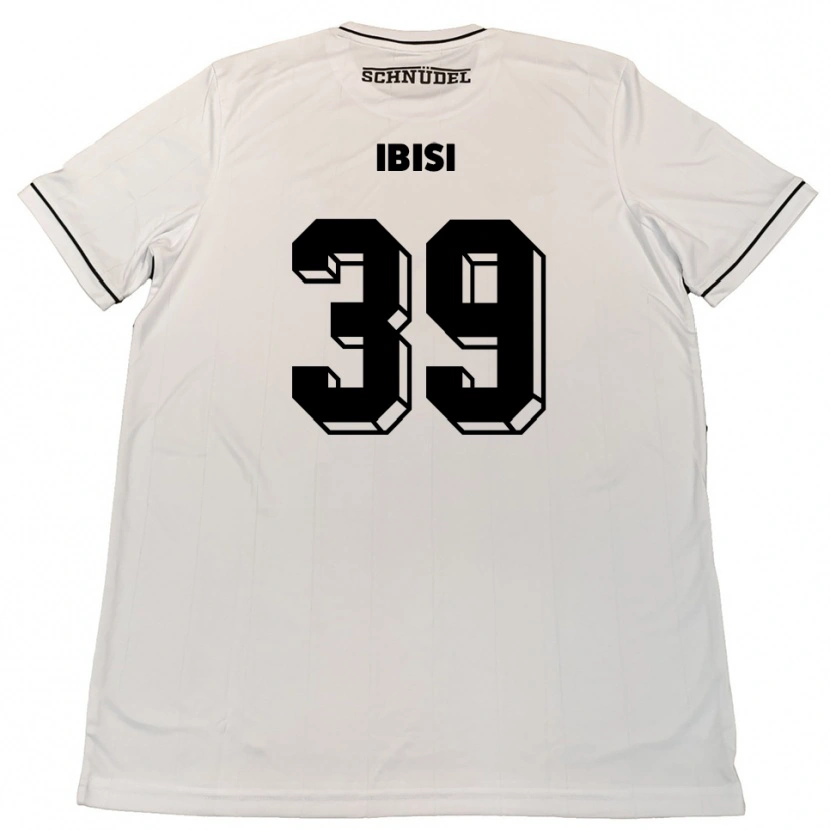 Danxen Herren Altin Ibisi #39 Weiß Schwarz Auswärtstrikot Trikot 2025/26 T-Shirt Schweiz