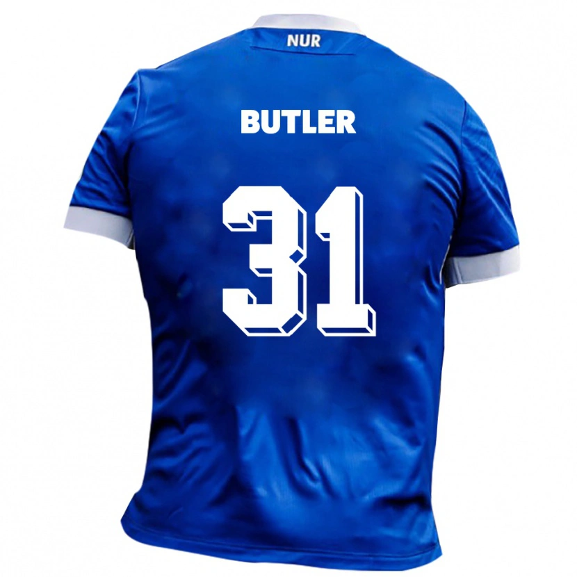 Danxen Herren Justin Butler #31 Blau Weiß Auswärtstrikot Trikot 2025/26 T-Shirt Schweiz