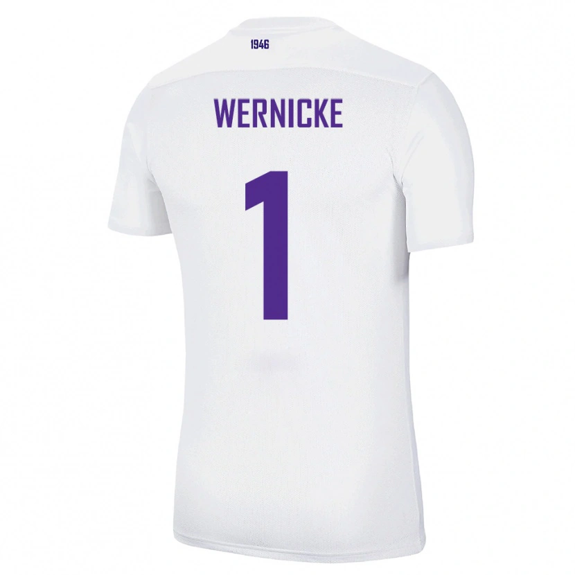 Danxen Herren Samuli Wernicke #1 Weiß Grün Auswärtstrikot Trikot 2025/26 T-Shirt Schweiz
