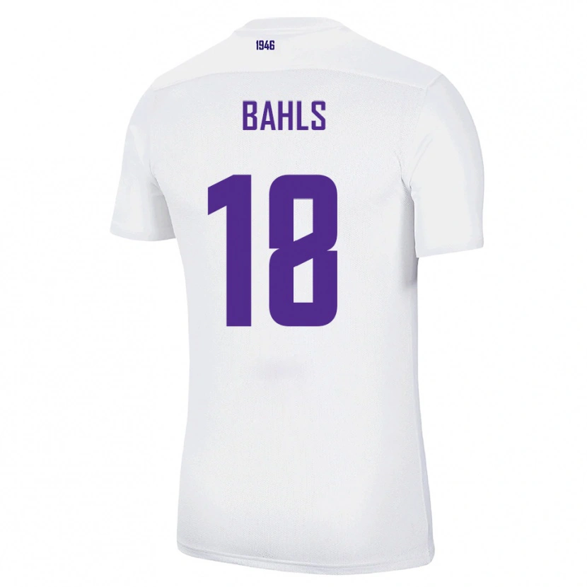 Danxen Herren Luca Bahls #18 Weiß Grün Auswärtstrikot Trikot 2025/26 T-Shirt Schweiz