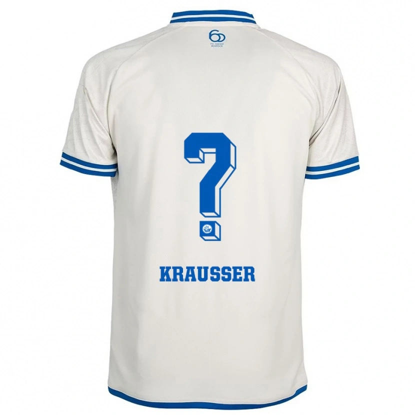 Danxen Herren Lenny Kraußer #0 Weiß Blau Auswärtstrikot Trikot 2025/26 T-Shirt Schweiz