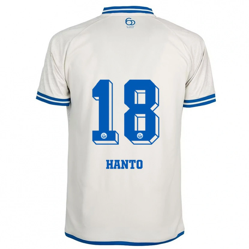 Danxen Herren Celine Hanto #18 Weiß Blau Auswärtstrikot Trikot 2025/26 T-Shirt Schweiz