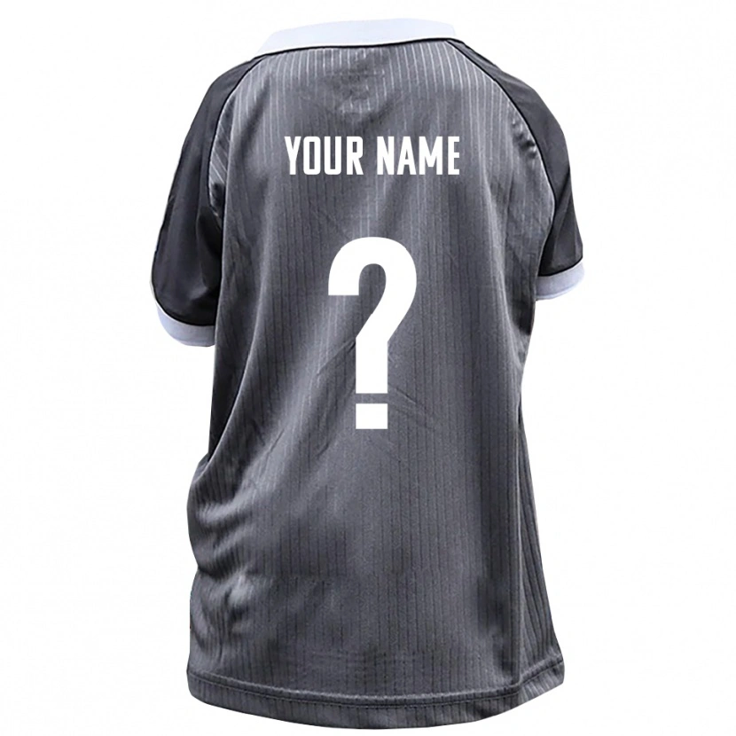 Danxen Herren Ihren Namen #0 Grau Weiß Auswärtstrikot Trikot 2025/26 T-Shirt Schweiz
