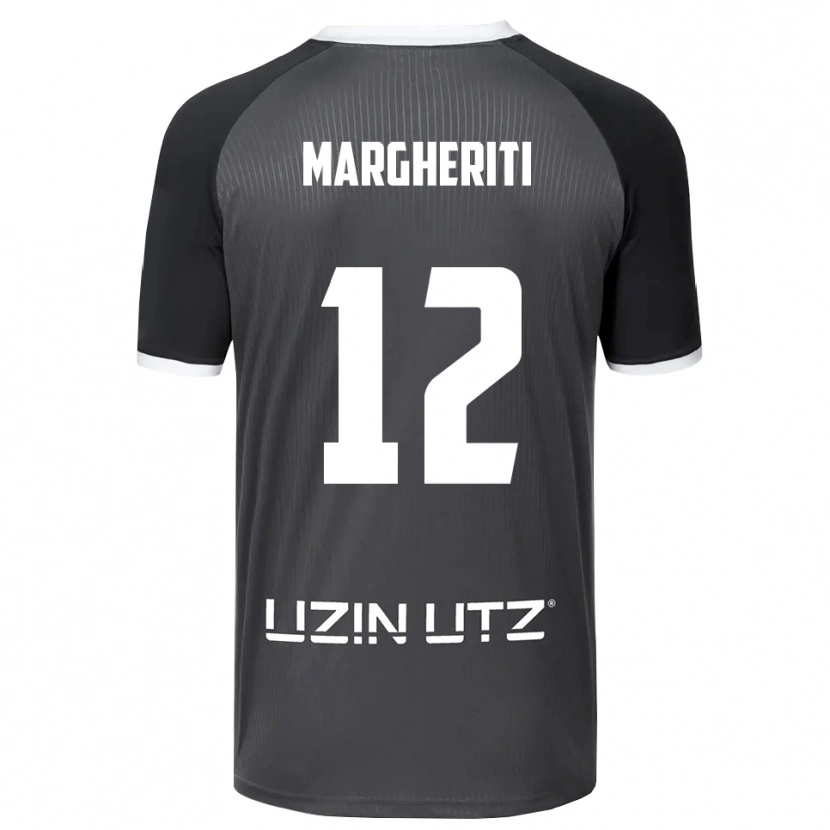 Danxen Herren Danilo Margheriti #12 Grau Weiß Auswärtstrikot Trikot 2025/26 T-Shirt Schweiz