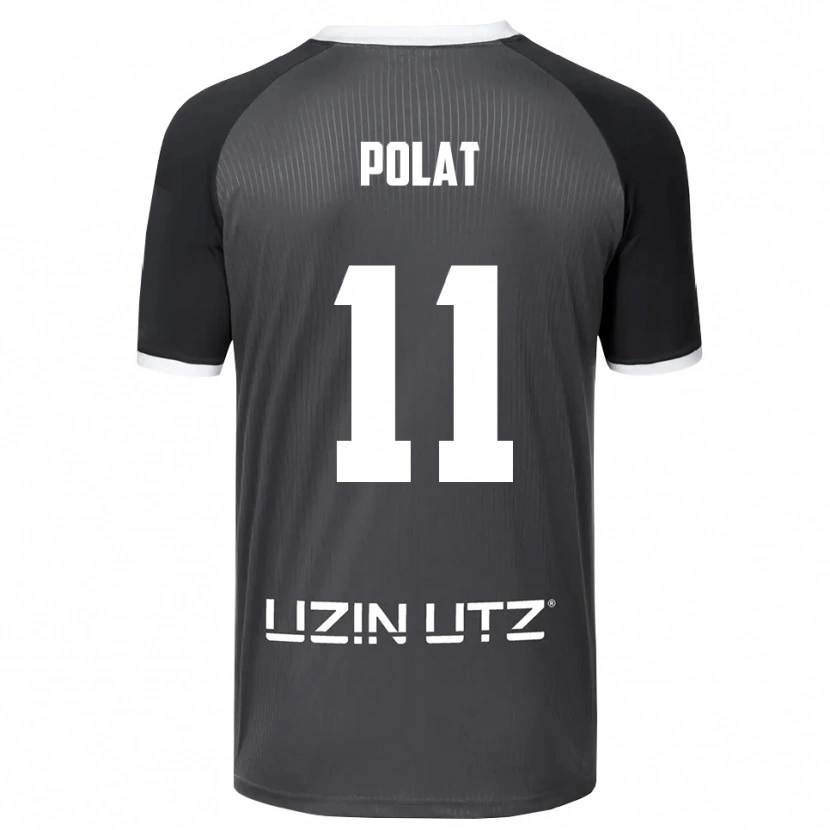 Danxen Herren Yalcin Polat #11 Grau Weiß Auswärtstrikot Trikot 2025/26 T-Shirt Schweiz