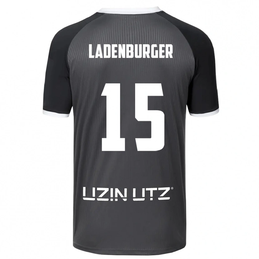 Danxen Herren Linus Ladenburger #15 Grau Weiß Auswärtstrikot Trikot 2025/26 T-Shirt Schweiz