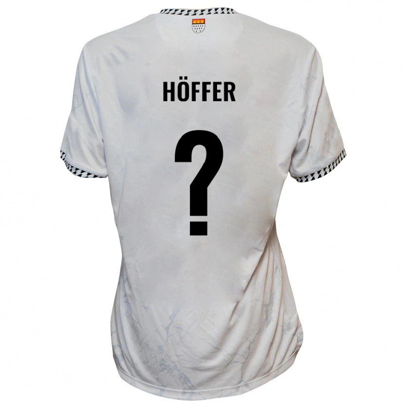 Danxen Herren Chantal Höffer #0 Weiß Schwarz Auswärtstrikot Trikot 2025/26 T-Shirt Schweiz