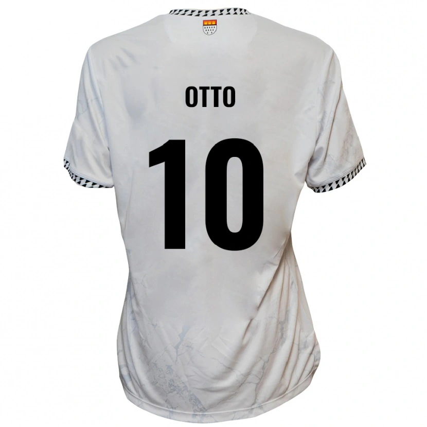 Danxen Herren David Otto #10 Weiß Schwarz Auswärtstrikot Trikot 2025/26 T-Shirt Schweiz