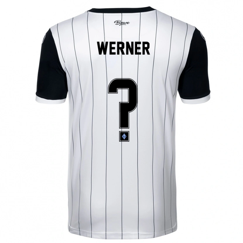 Danxen Herren Philipp Werner #0 Weiß Schwarz Auswärtstrikot Trikot 2025/26 T-Shirt Schweiz