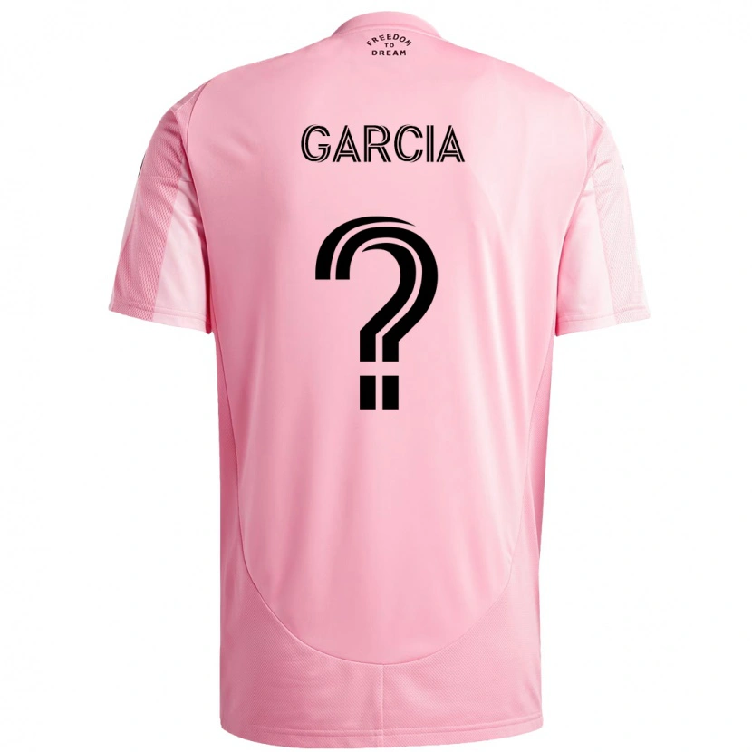 Danxen Kinder Lesther Garcia #0 Rosa Schwarz Heimtrikot Trikot 2025/26 T-Shirt Schweiz