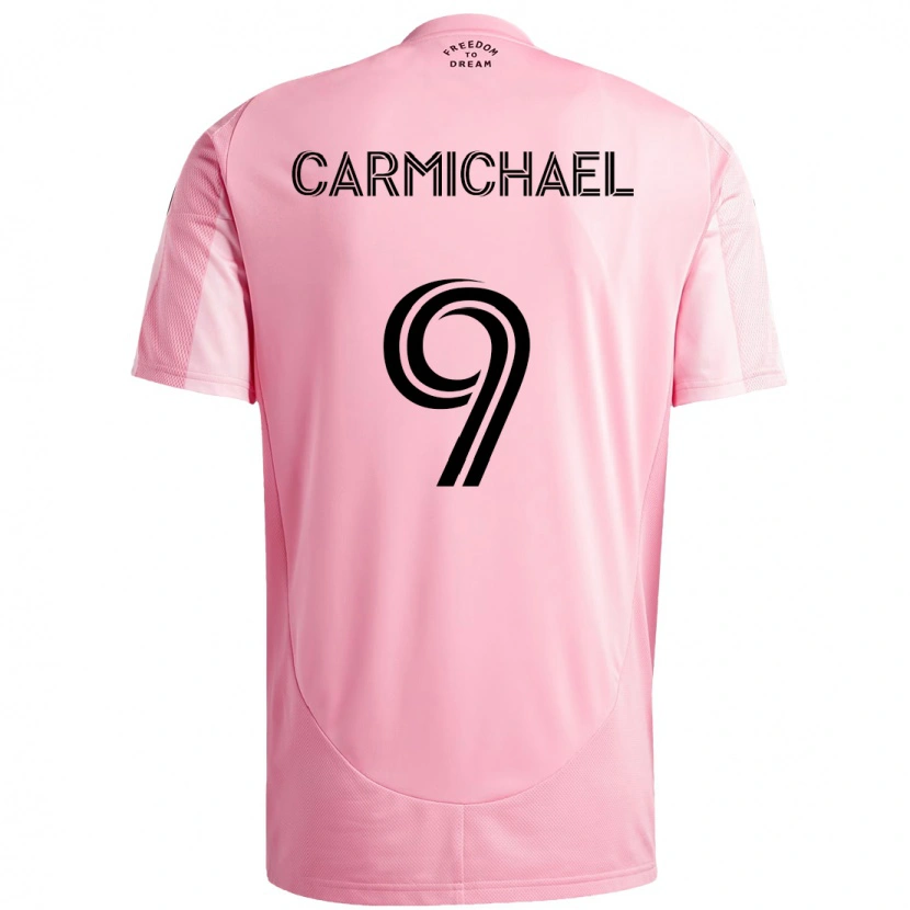 Danxen Kinder Ryan Carmichael #9 Rosa Schwarz Heimtrikot Trikot 2025/26 T-Shirt Schweiz