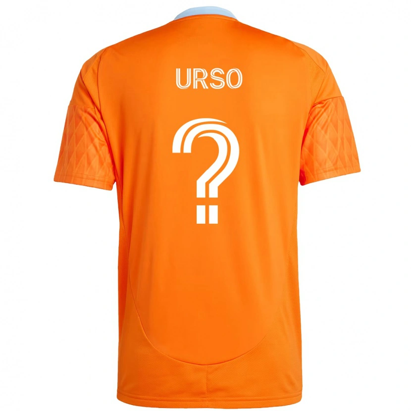Danxen Kinder Júnior Urso #0 Lila Orange Heimtrikot Trikot 2025/26 T-Shirt Schweiz